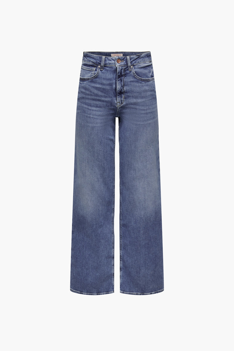 MADISON BLUSH - mid blue denim