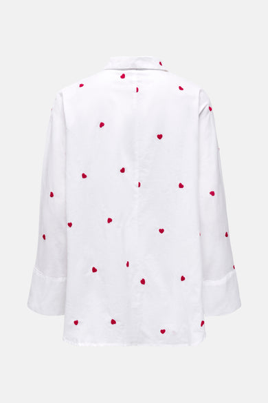 ONLNEW LINA GRACE LS EMB SHIRT NOOS WVN