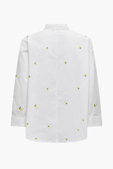 ONLNEW LINA GRACE LS EMB SHIRT NOOS WVN