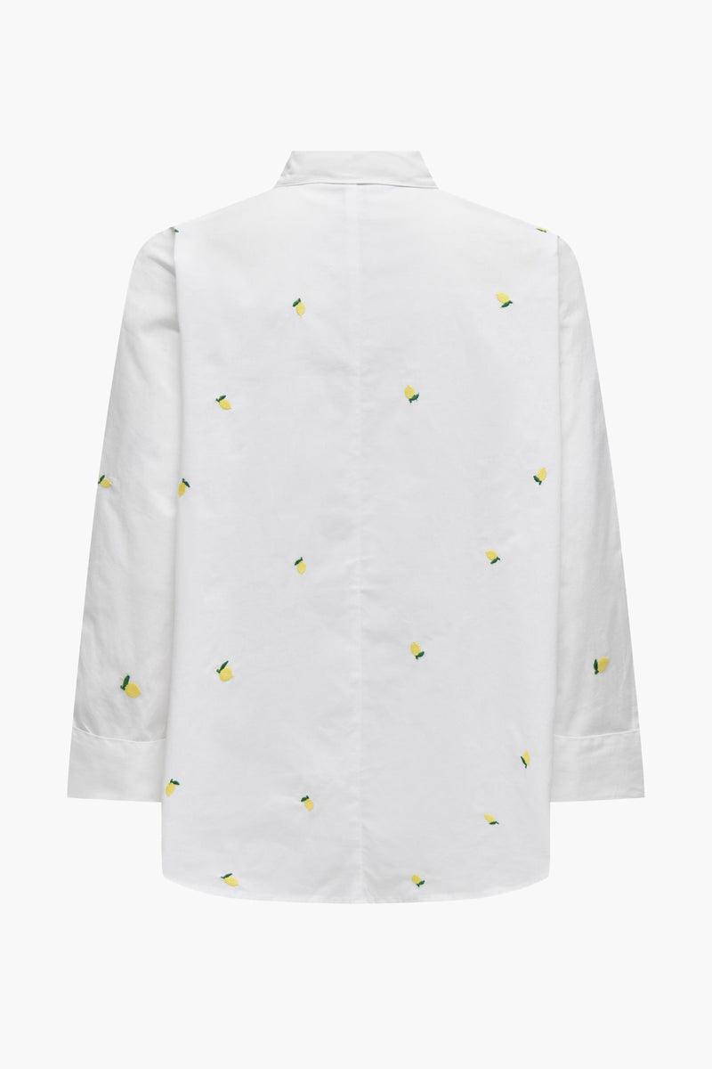 ONLNEW LINA GRACE LS EMB SHIRT NOOS WVN