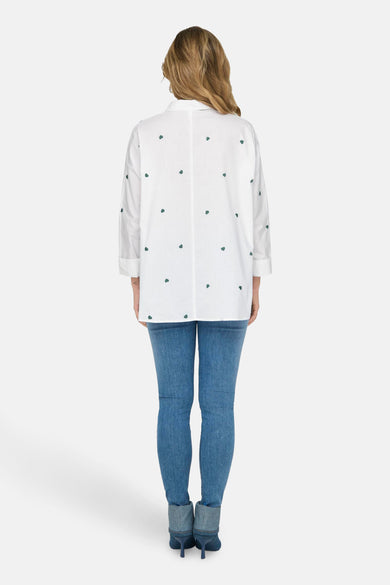 Hemd met lange mouwen - wit