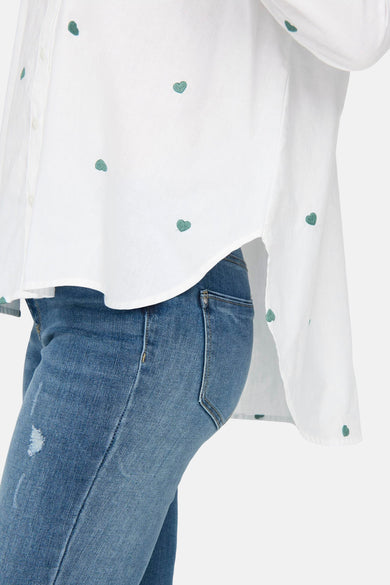 Hemd met lange mouwen - wit