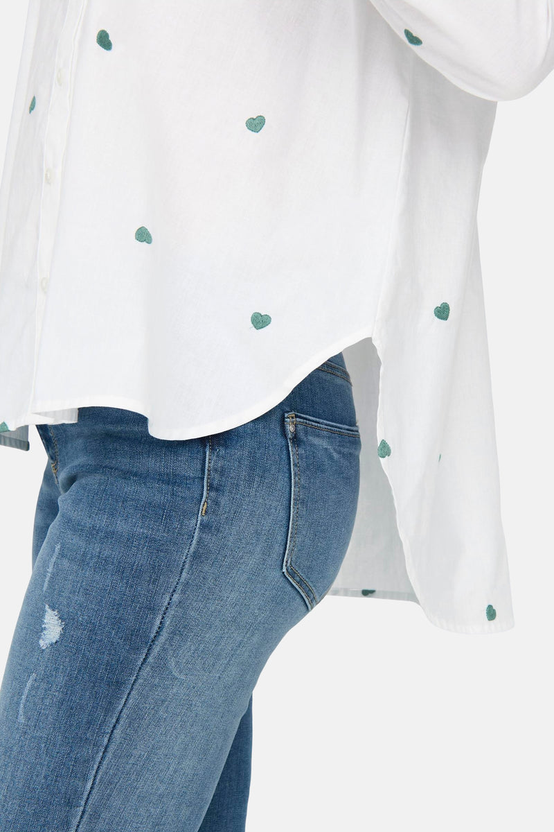 Hemd met lange mouwen - wit