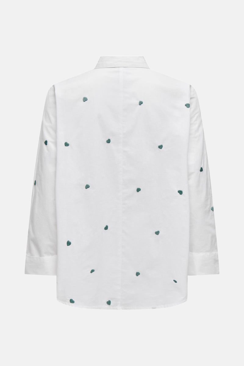 Hemd met lange mouwen - wit