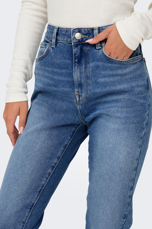 EMILY - mid blue denim