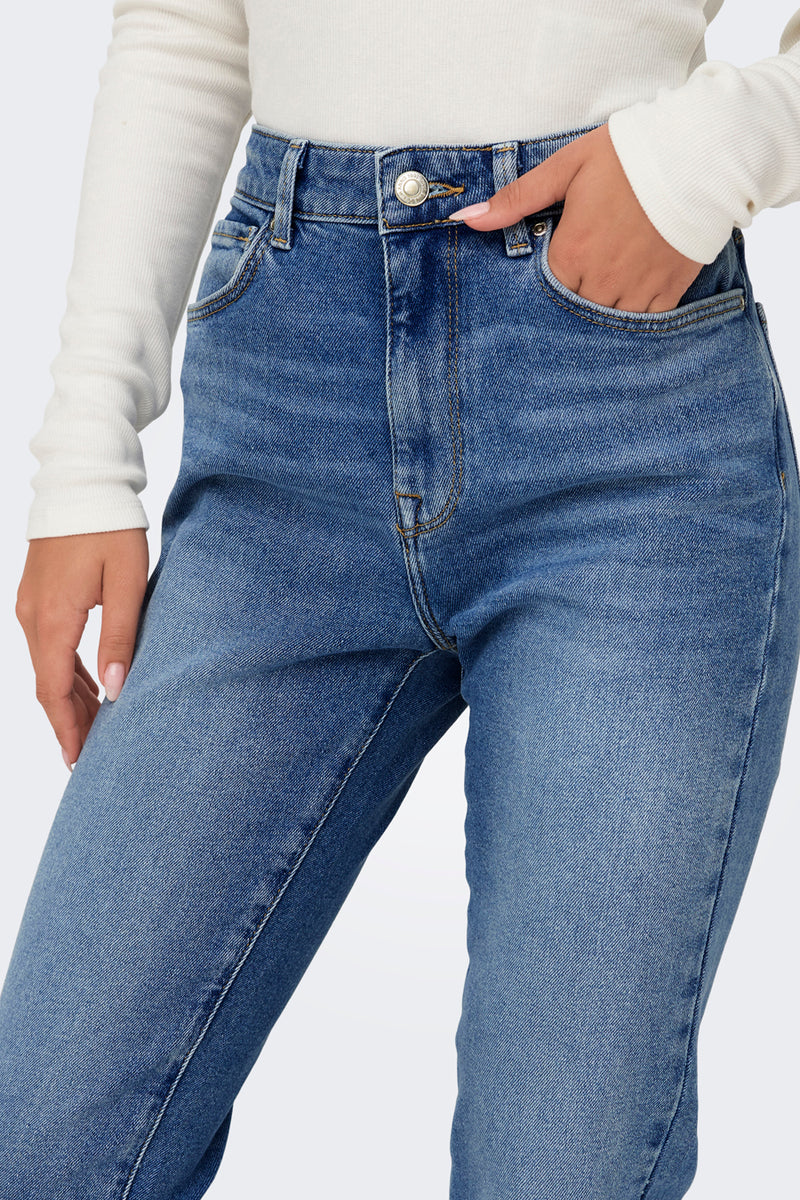 EMILY - mid blue denim