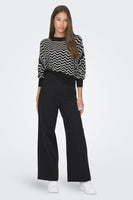 Pull col rond Noir - JDY