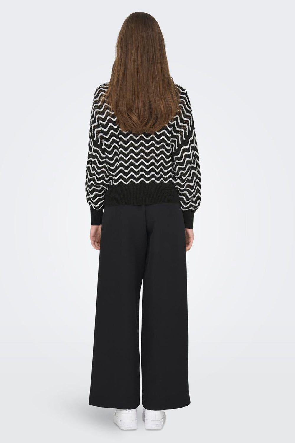 Pull col rond Noir - JDY