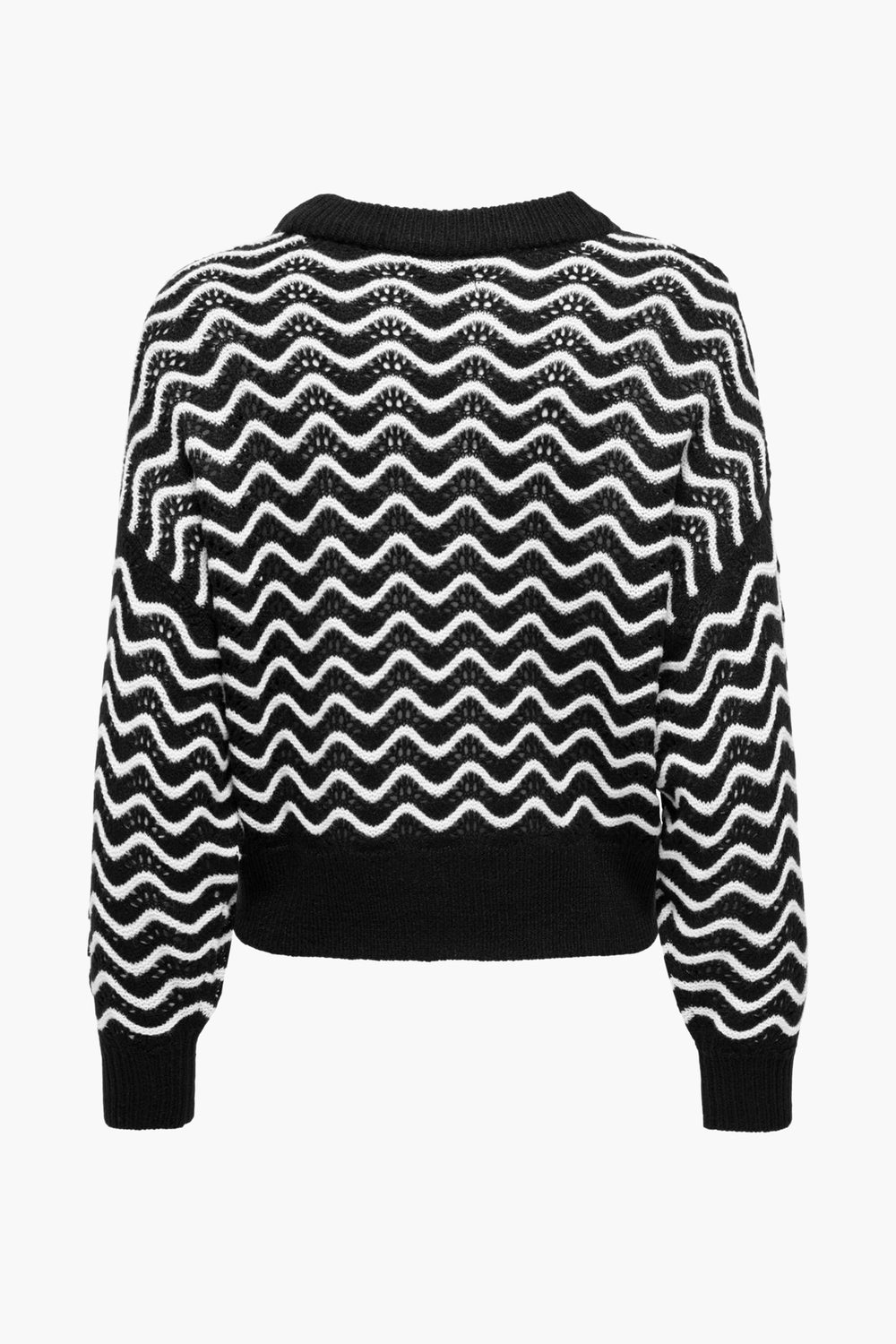 Pull col rond Noir - JDY