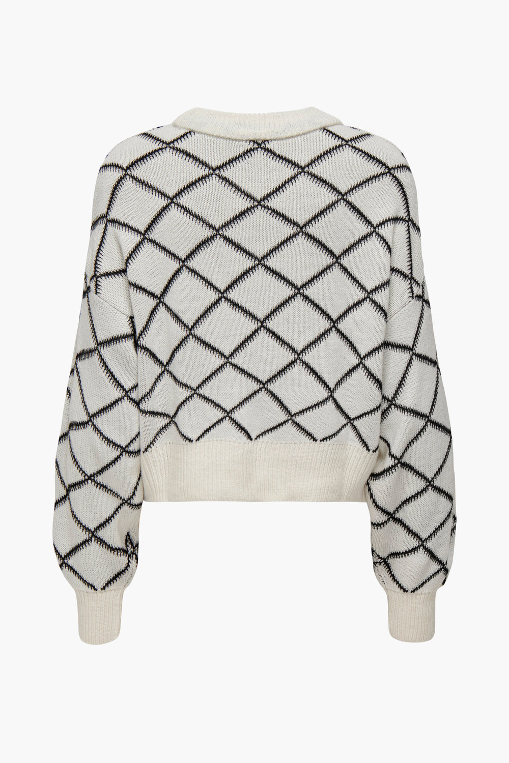 Pull col rond Écru - JDY