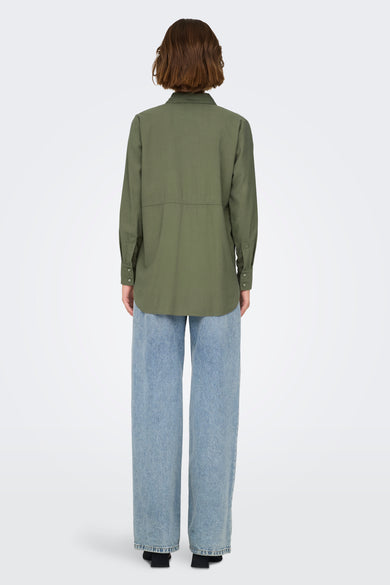 JDYOLLI L/S LONG SHIRT WVN NOOS