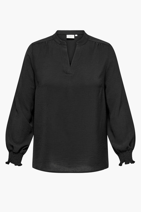 Chemisier (manches longues) Noir - CARMAKOMA