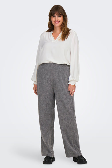 CARMETTA LIFE V-NECK TOP WVN NOOS