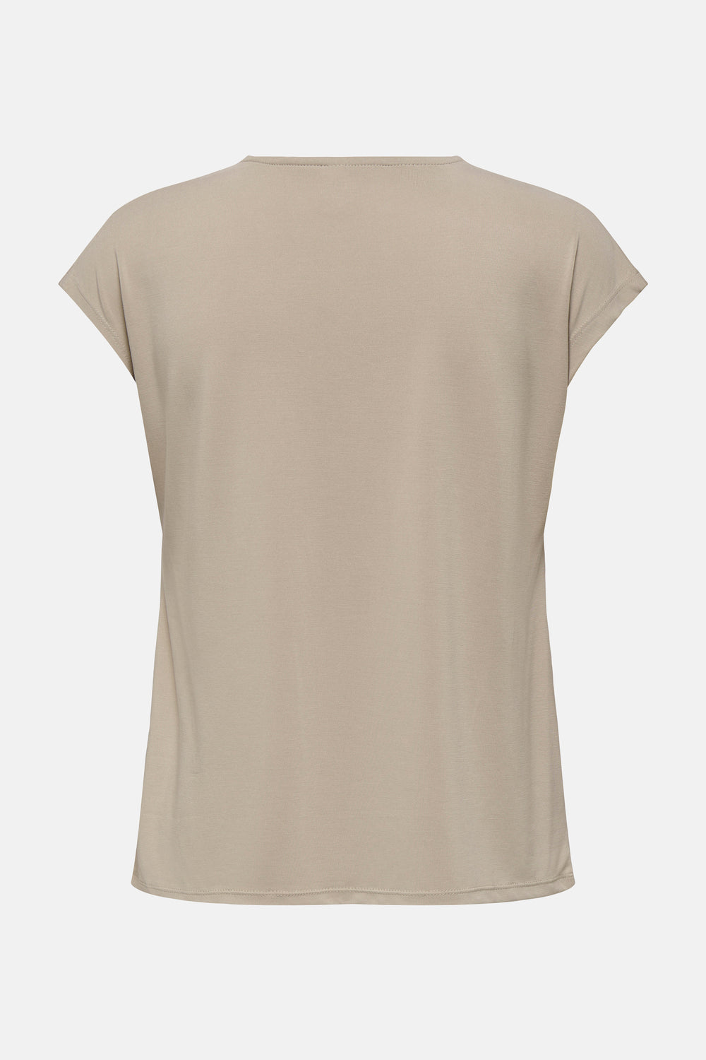 Top uni manches courtes Beige - ONLY®