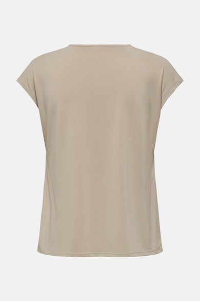 ONLFREE LIFE S/S MODAL STITCH TOP JRS