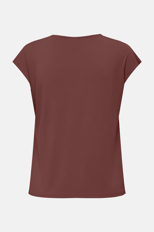 T-shirt à manches courtes - Brun