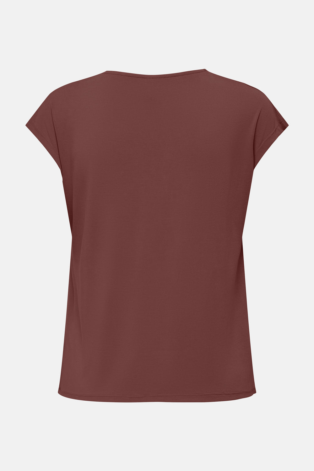 Top uni manches courtes Rouge - ONLY®