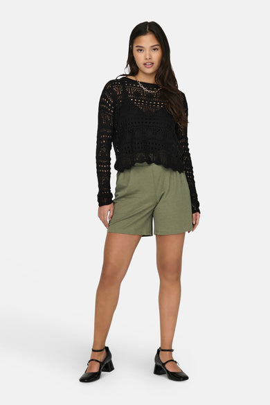 JDYSUN LAY L/S BOATNECK PULLOV. KNT NOOS