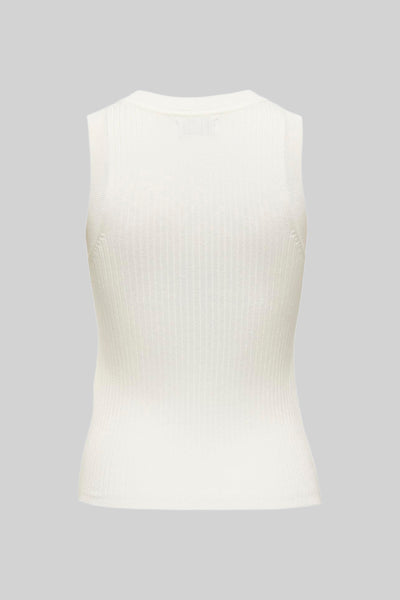 Top (sans manches) Blanc - JDY
