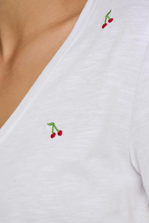 ONLKETTY LIFE S/S V-NECK TOP BOX JRS