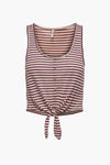 Blouse sans manches - multicolore