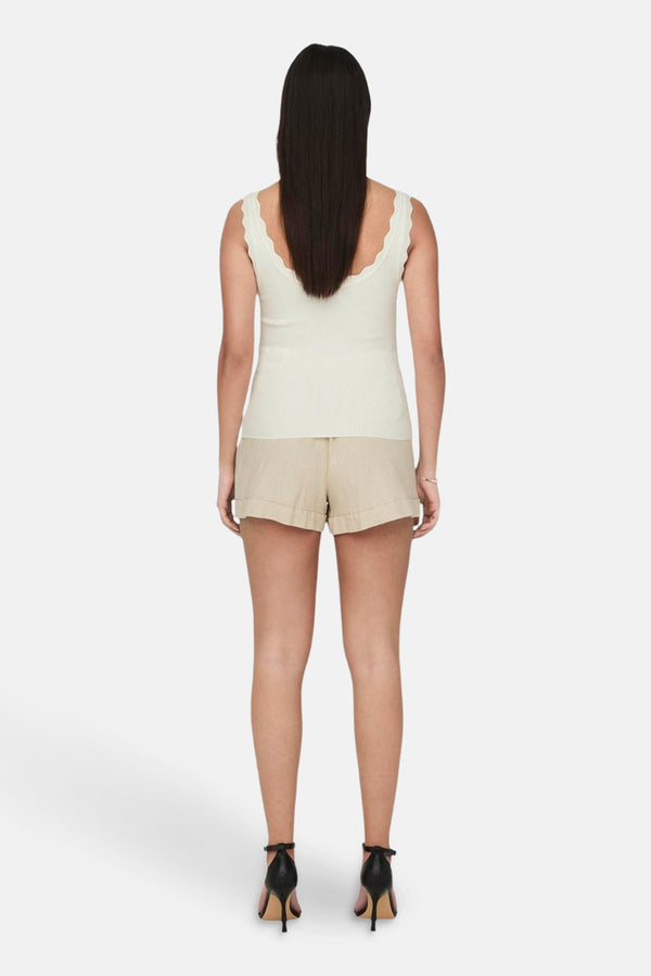 Top (sans manches) Blanc - JDY
