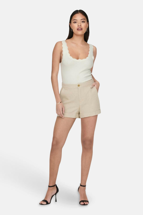Top (sans manches) Blanc - JDY