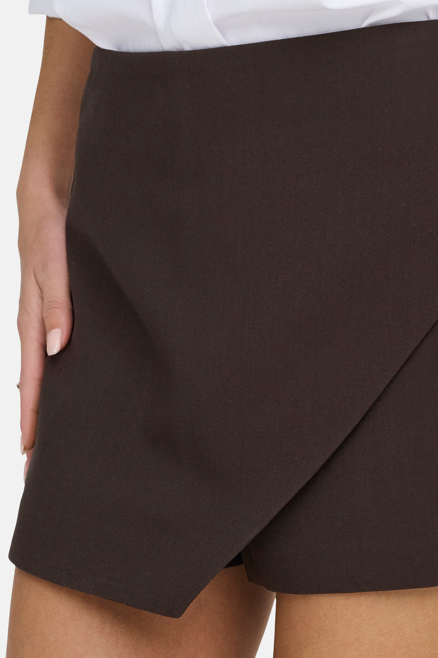 Dames tops korte broek formal bruin - ONLY®