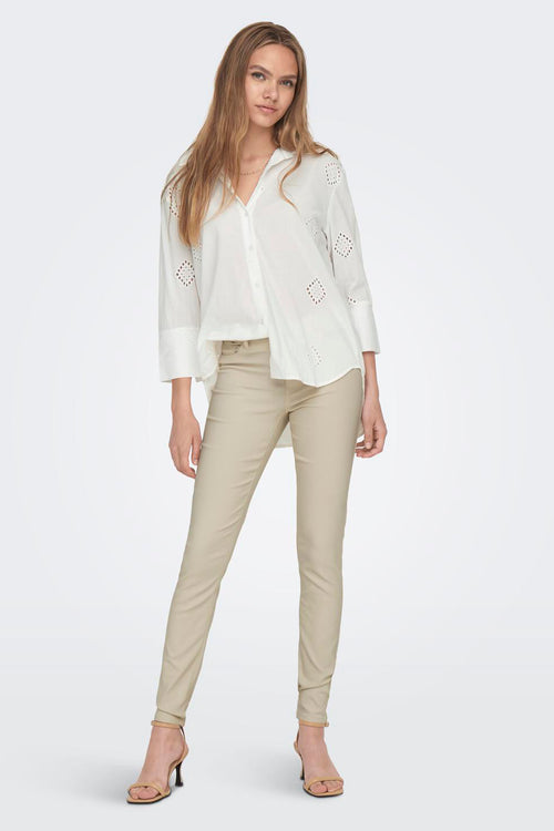 Hemd met lange mouwen - wit