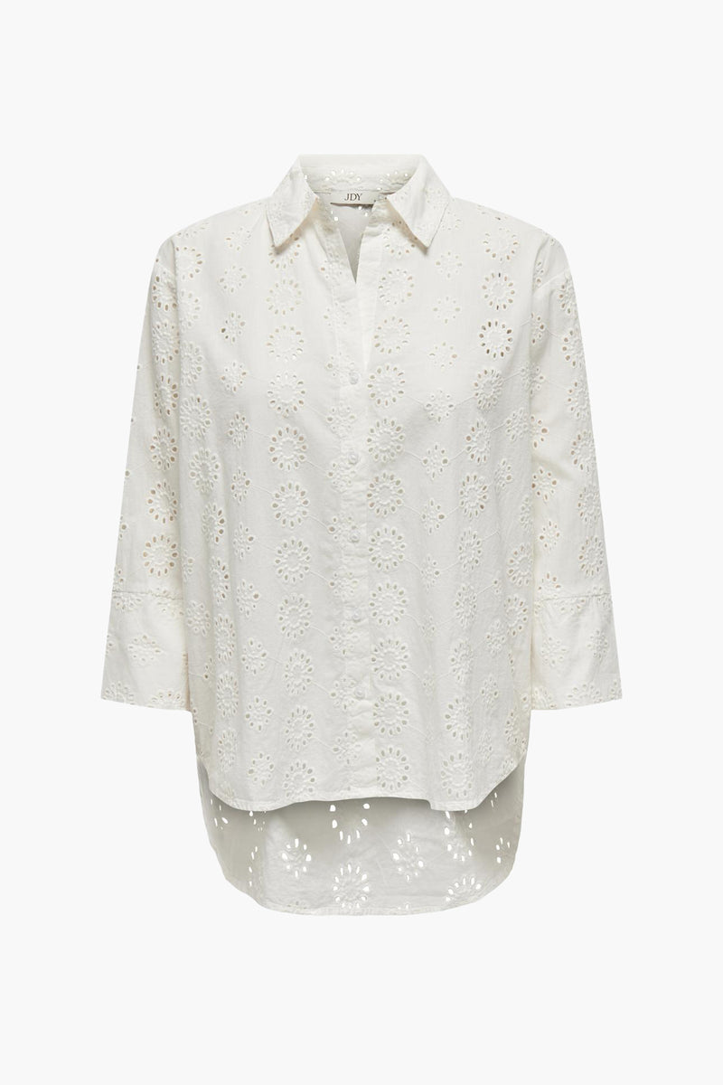 Hemd met lange mouwen - wit