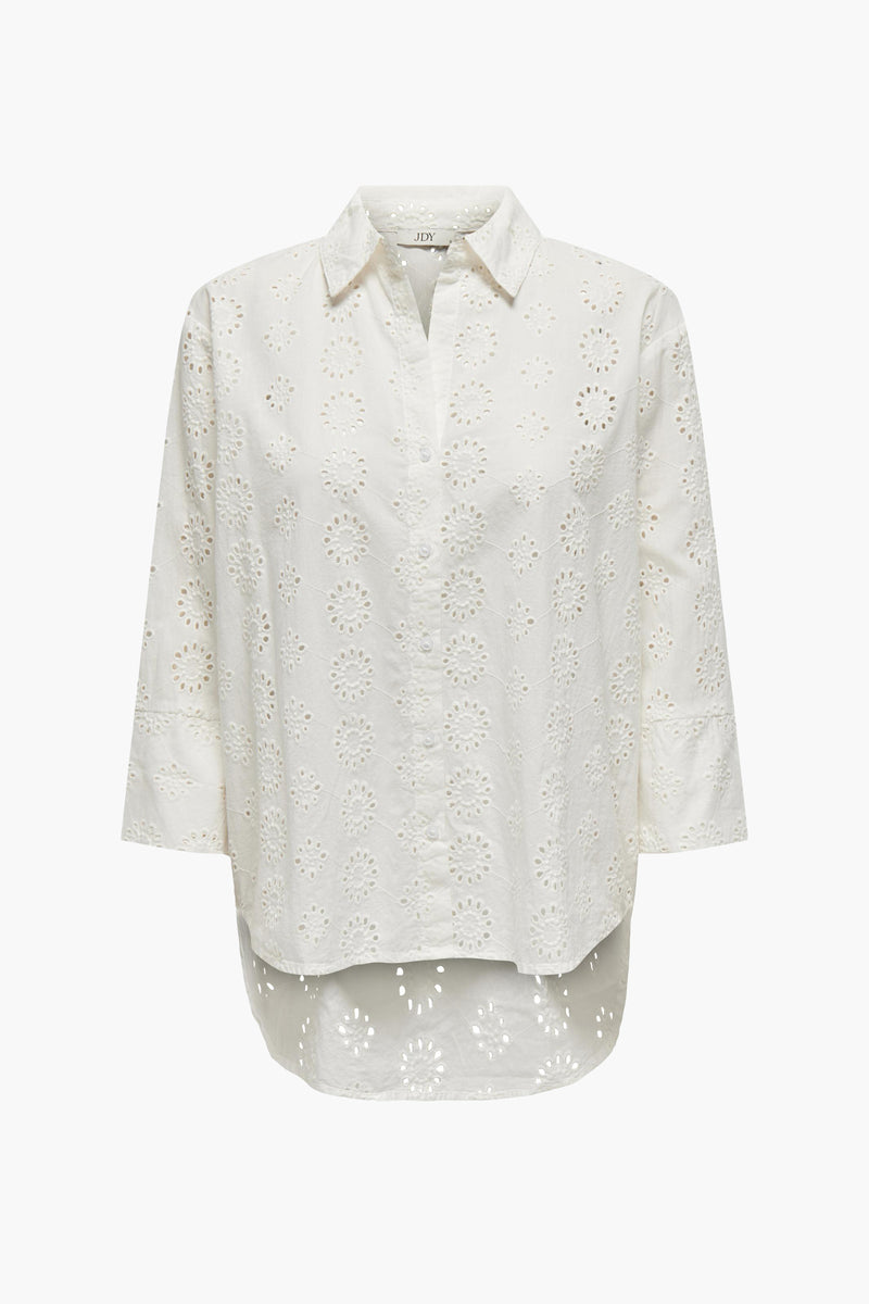 Hemd met lange mouwen - wit