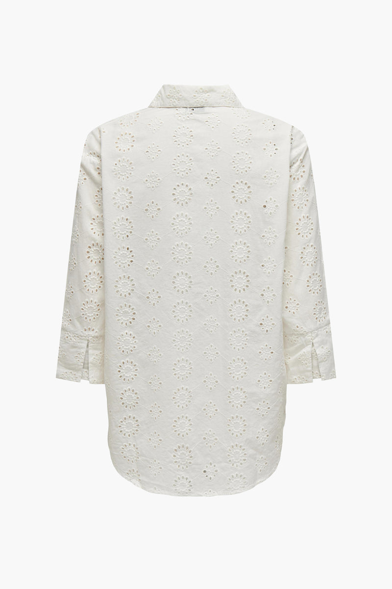 Hemd met lange mouwen - wit