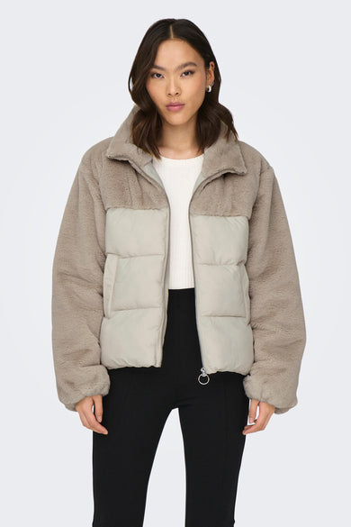 ONLWANJA FUR PUFFER MIX JACKET CC OTW