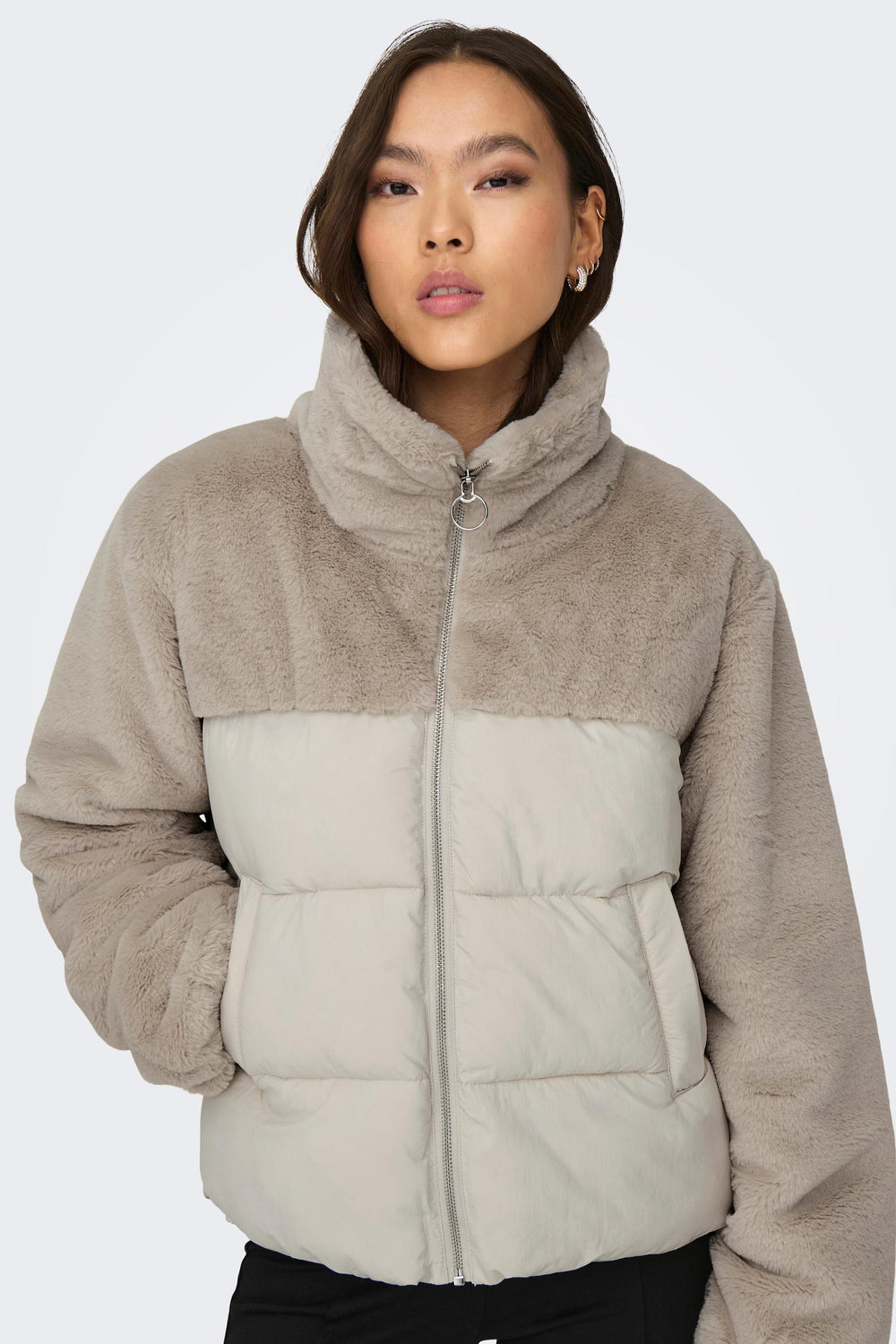 Veste courte Écru - ONLY®