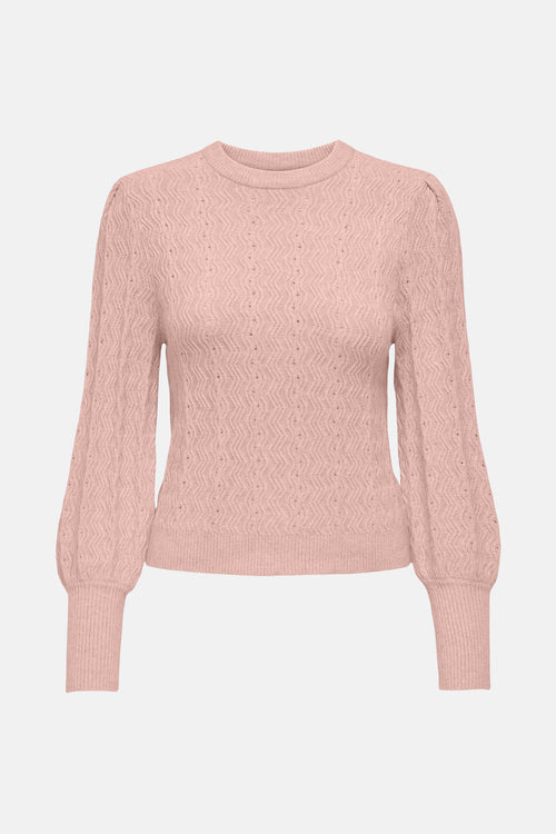 ONLKATIA LS STRUC PUFF ONECK CC KNT