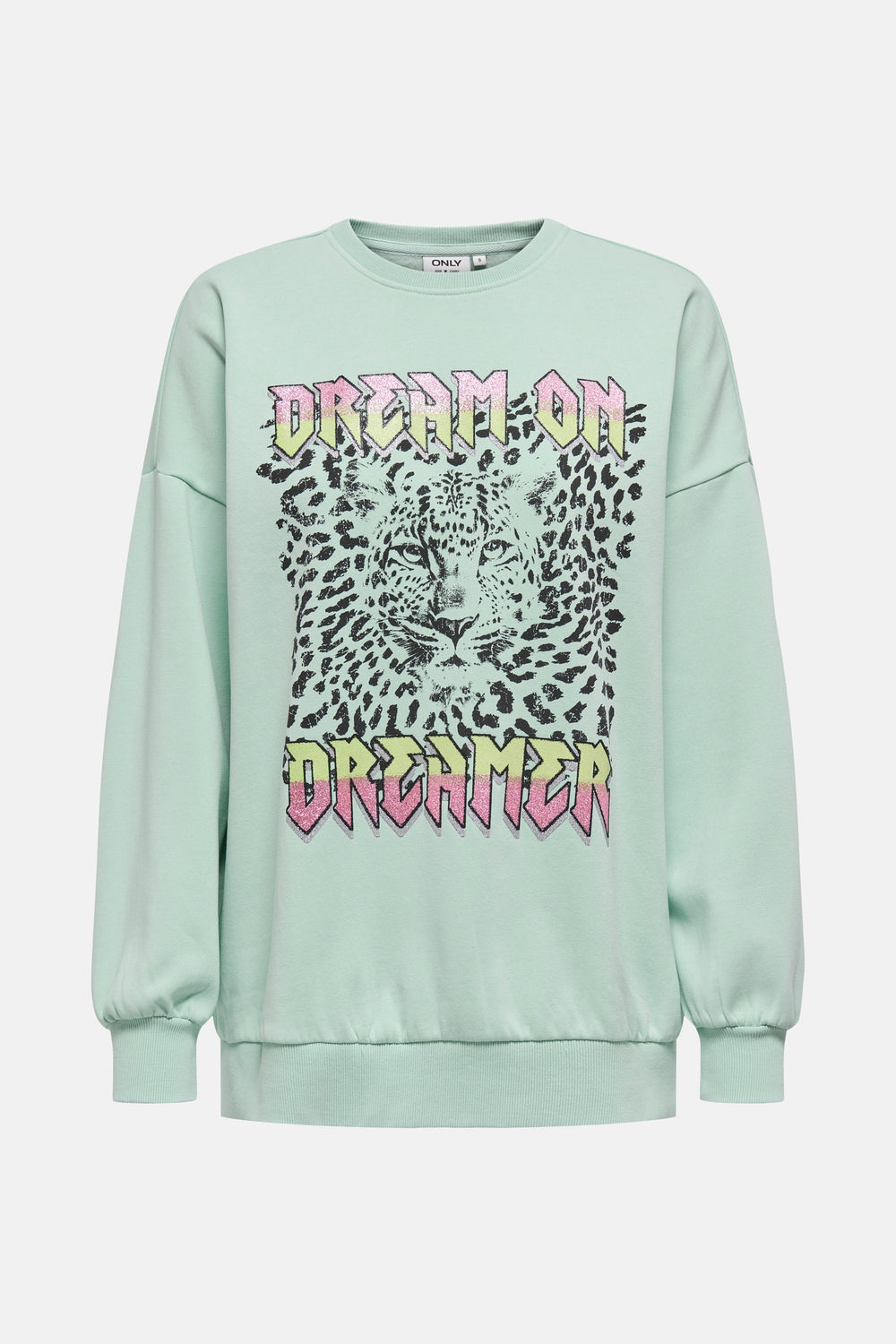 ONLLUCINDA OVERSIZE L/S TOUR BOX SWT