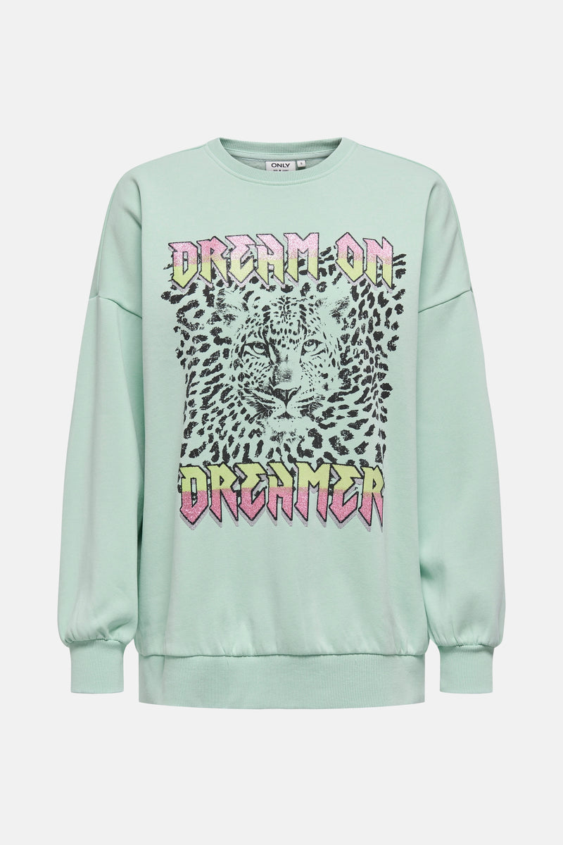Sweater met ronde hals Groen - ONLY®