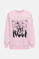 Sweater met ronde hals Roze - ONLY®