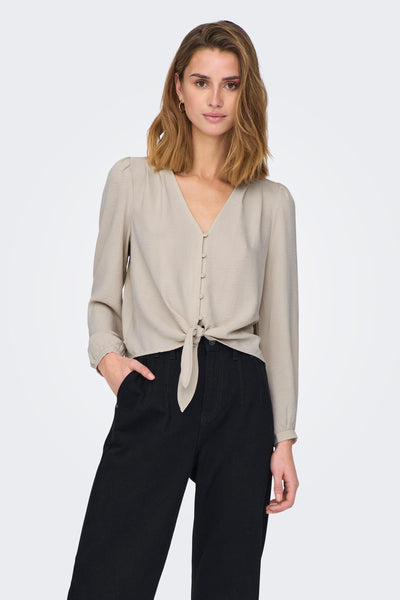 Chemisier (manches longues) Gris - ONLY®