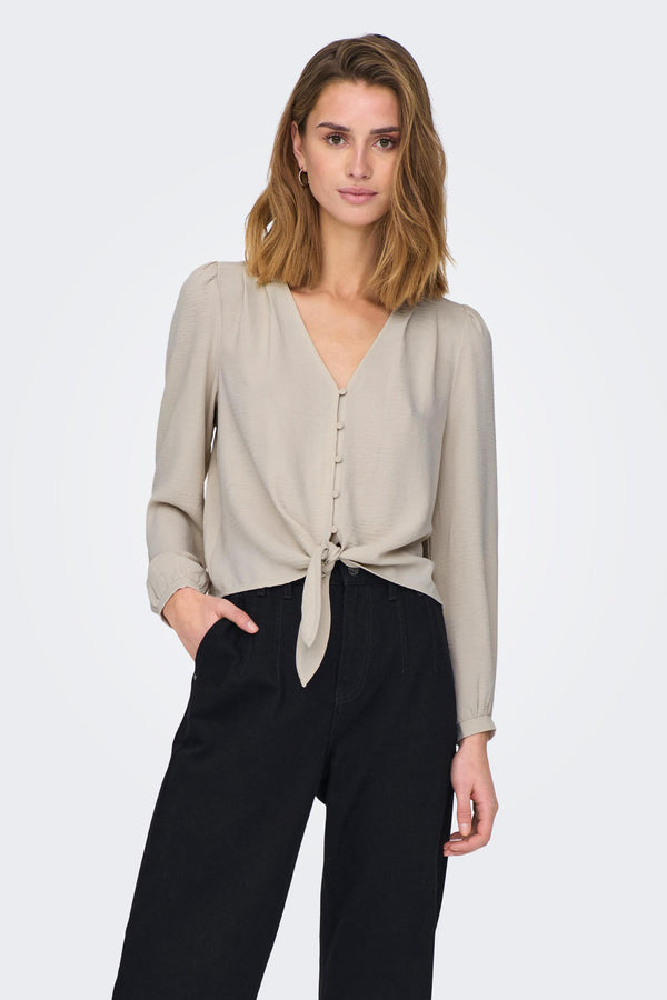 Chemisier (manches longues) Gris - ONLY®