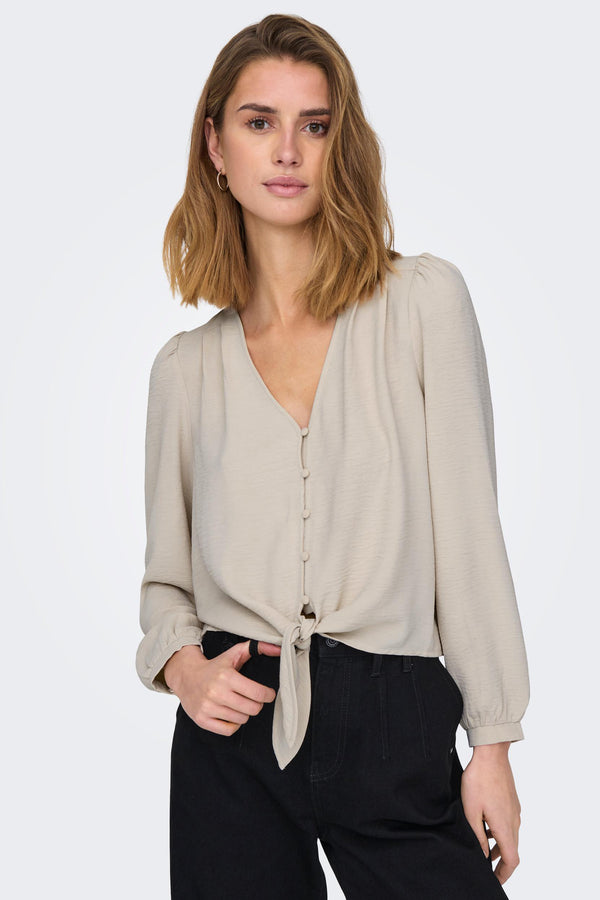 Chemisier (manches longues) Gris - ONLY®