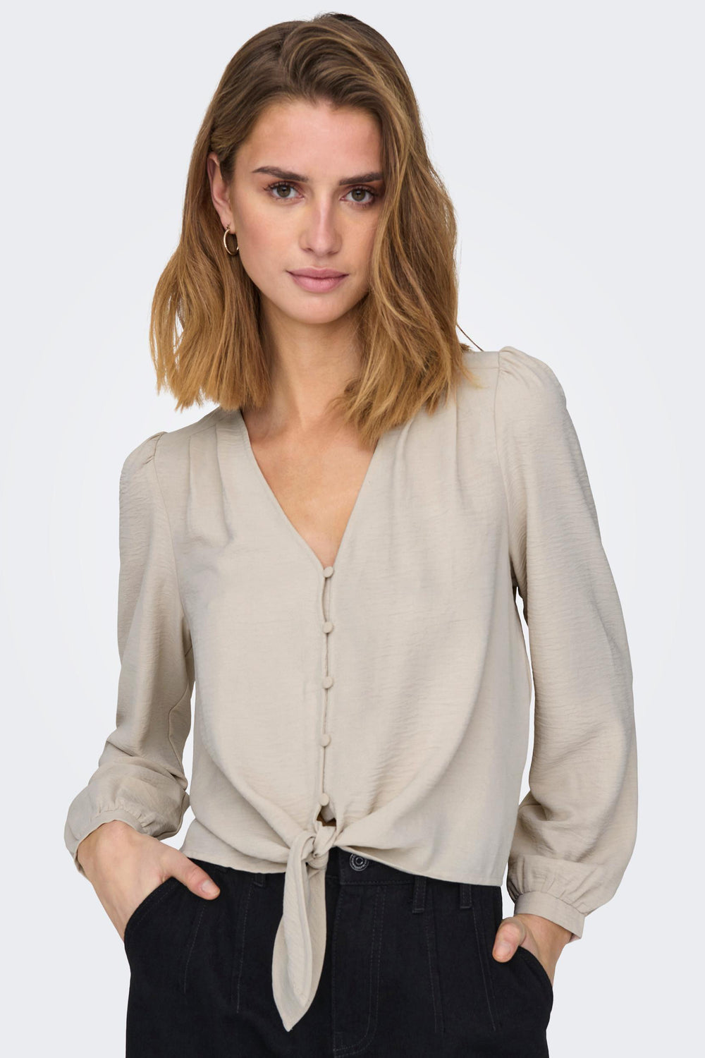 Chemisier (manches longues) Gris - ONLY®