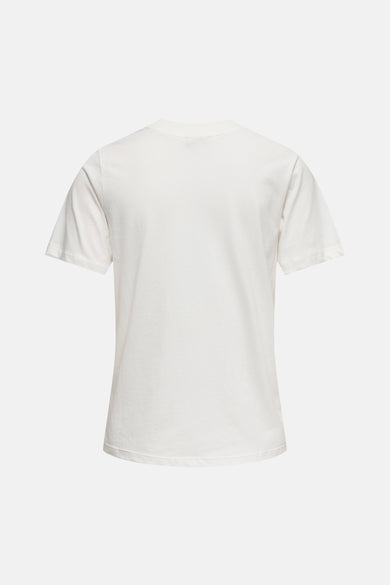 T-shirt blanc de JDY, vu de dos, avec des manches courtes.