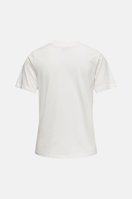 T-shirt blanc de JDY, vu de dos, avec des manches courtes.