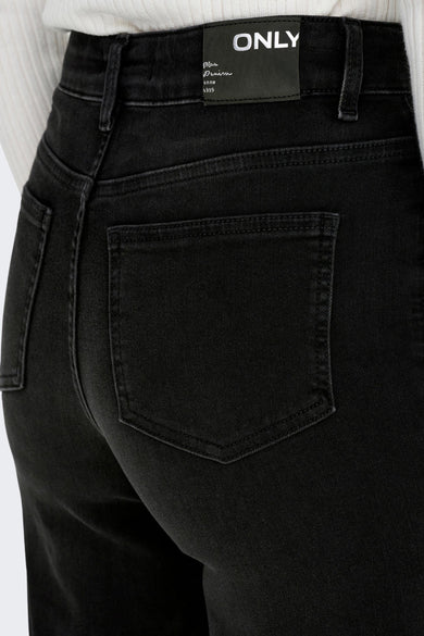 MADISON BLUSH - black denim