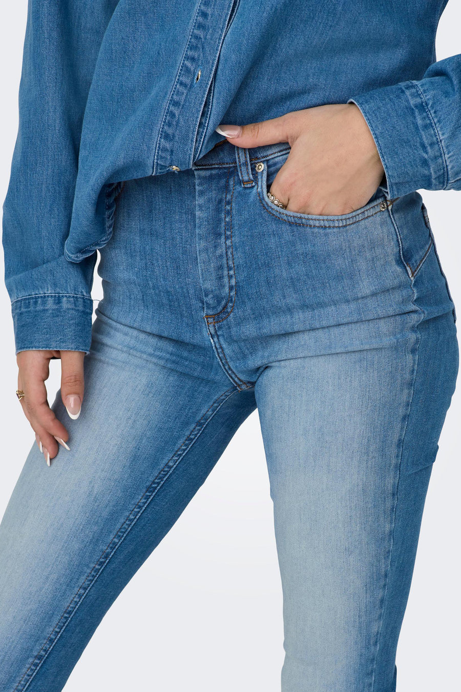 Jean skinny - bleu