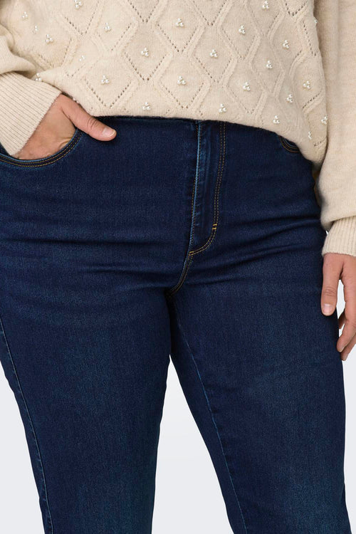 Jean droit DARK BLUE DENIM - CARMAKOMA