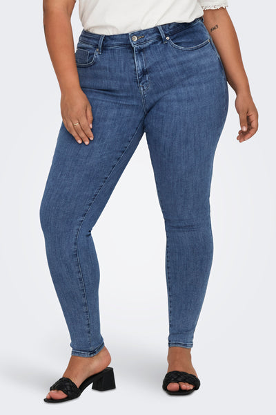 Jeans skinny MID BLUE DENIM - CARMAKOMA