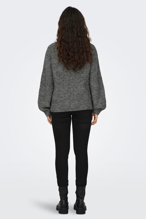 Pull col V Gris - JDY