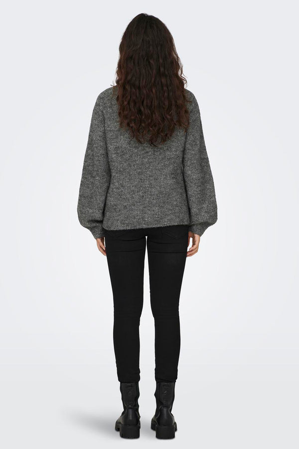 Pull col V Gris - JDY